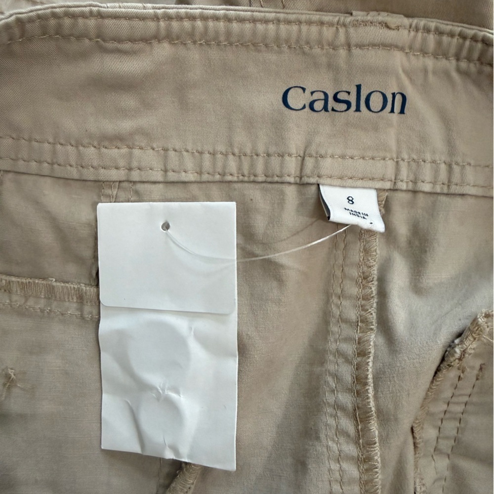 Caslon Khaki Casual Skirt - Picture 4 of 4